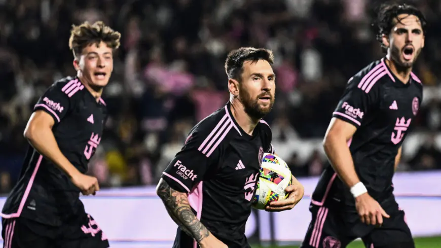 Lionel Messi's Late Goal Secures 1-1 Draw For Inter Miami Against LA Galaxy In MLS